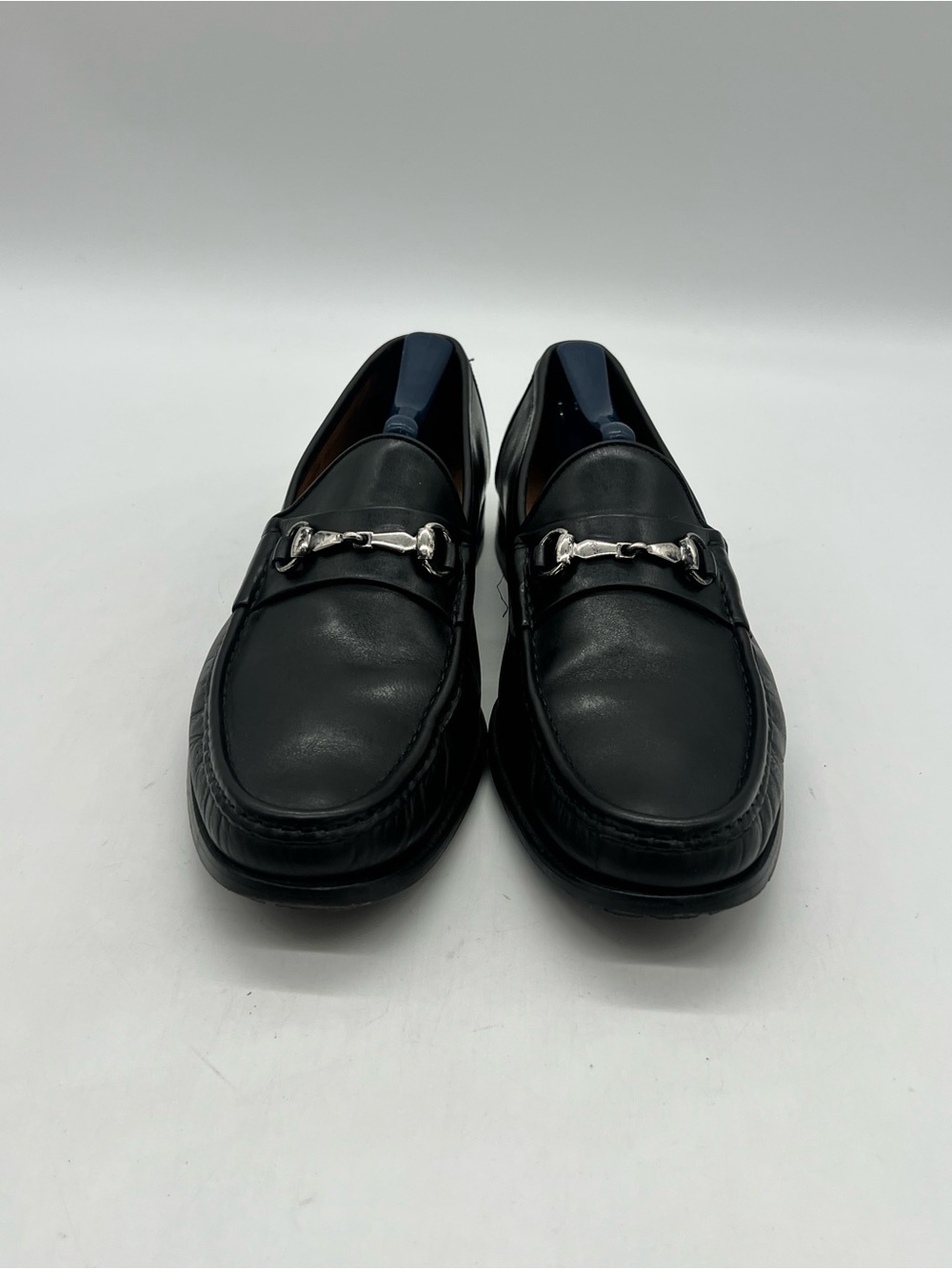 Allen Edmonds Lucca Men’s 11.5B Black Leather Horsebit Loafers Dress Shoes